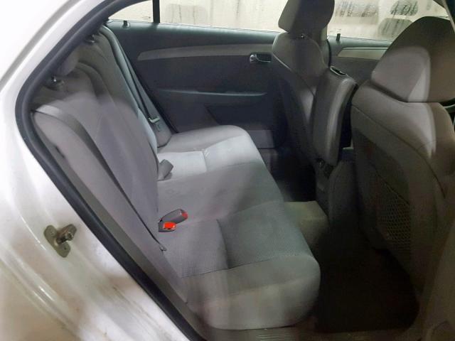 1G1ZC5E18BF155093 - 2011 CHEVROLET MALIBU 1LT WHITE photo 6