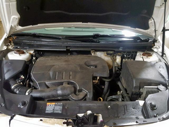 1G1ZC5E18BF155093 - 2011 CHEVROLET MALIBU 1LT WHITE photo 7