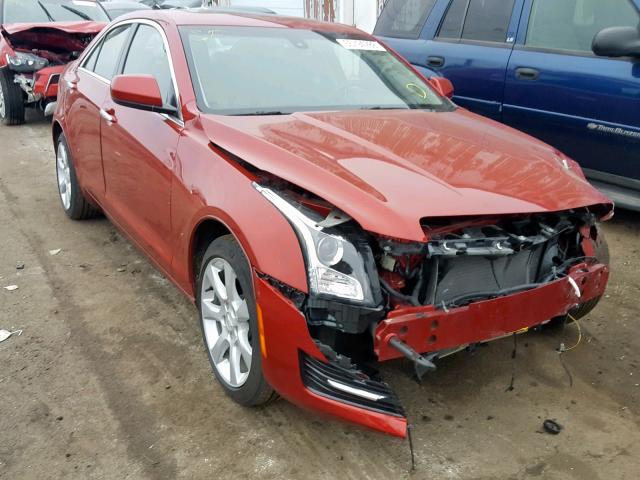 1G6AG5RX7G0105404 - 2016 CADILLAC ATS RED photo 1