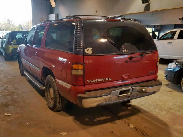 3GKFK16T2YG199379 - 2000 GMC YUKON XL K RED photo 3