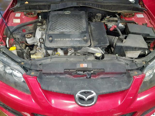 JM1GG12L961101662 - 2006 MAZDA SPEED 6 RED photo 7