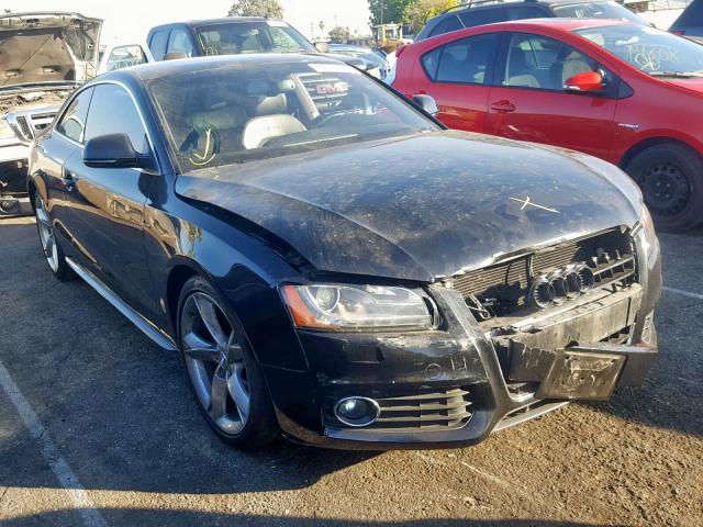 WAUDK78T29A011377 - 2009 AUDI A5 QUATTRO BLACK photo 1