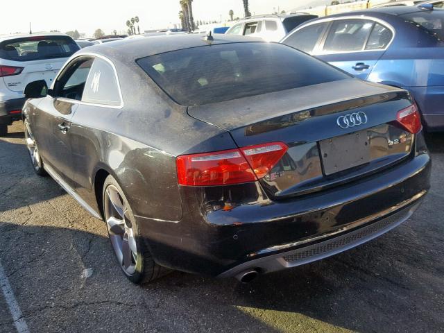 WAUDK78T29A011377 - 2009 AUDI A5 QUATTRO BLACK photo 3