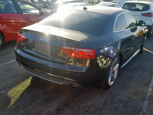 WAUDK78T29A011377 - 2009 AUDI A5 QUATTRO BLACK photo 4