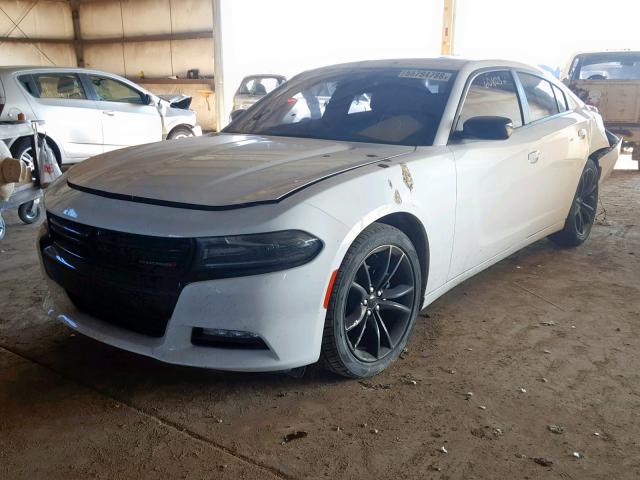 2C3CDXHGXGH104484 - 2016 DODGE CHARGER SX WHITE photo 2