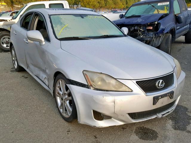 JTHBK262665024448 - 2006 LEXUS IS 250 SILVER photo 1