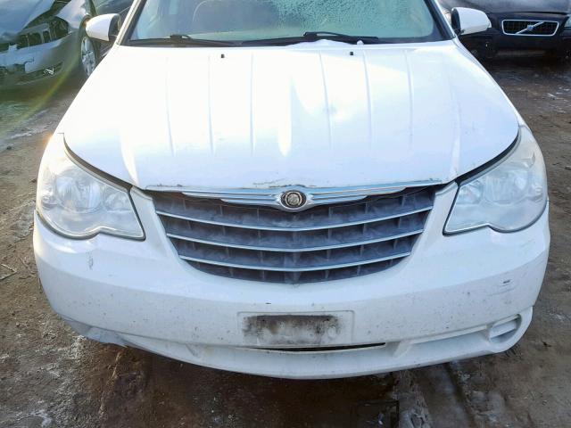 1C3LC56K47N645858 - 2007 CHRYSLER SEBRING TO WHITE photo 7