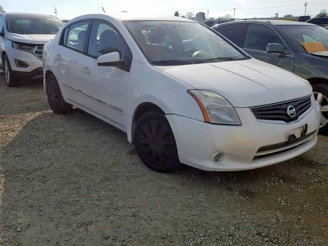 3N1AB6AP1BL603593 - 2011 NISSAN SENTRA 2.0 WHITE photo 1