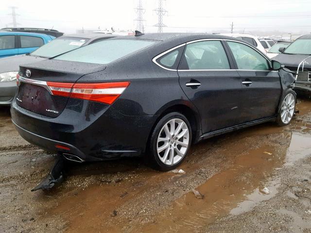 4T1BK1EB1EU086398 - 2014 TOYOTA AVALON BAS Սև լուսանկար 4