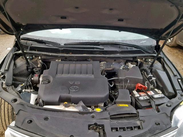 4T1BK1EB1EU086398 - 2014 TOYOTA AVALON BAS Սև լուսանկար 7