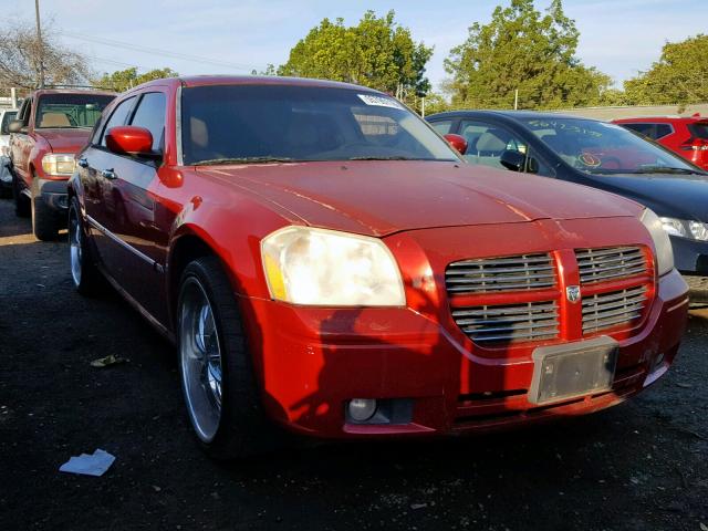 2D4FV47VX7H716837 - 2007 DODGE MAGNUM SXT RED photo 1