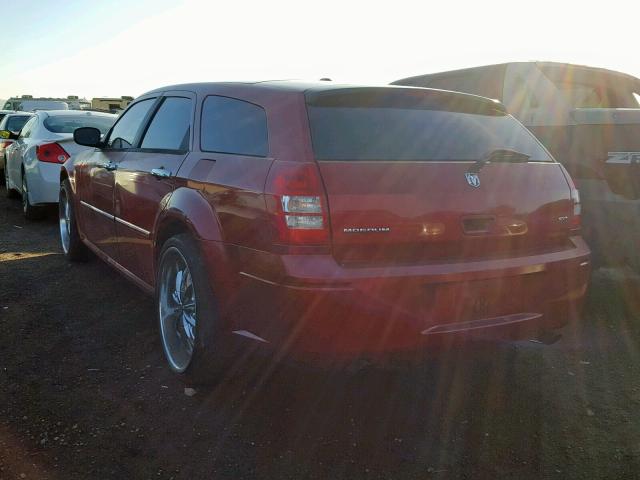 2D4FV47VX7H716837 - 2007 DODGE MAGNUM SXT RED photo 3