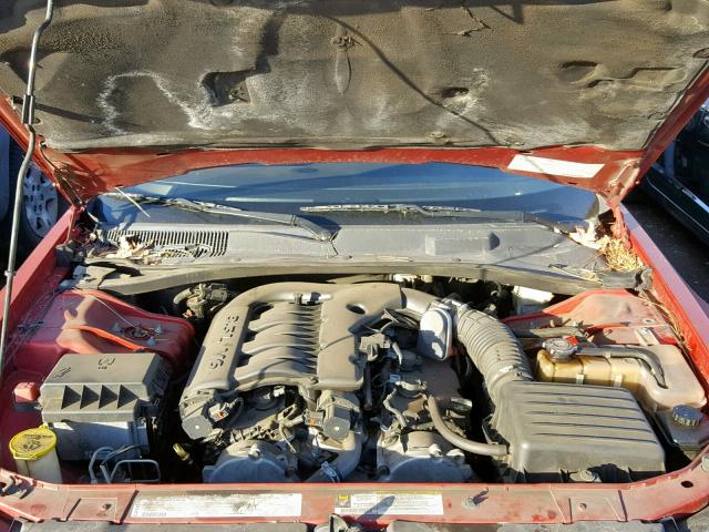 2D4FV47VX7H716837 - 2007 DODGE MAGNUM SXT RED photo 7