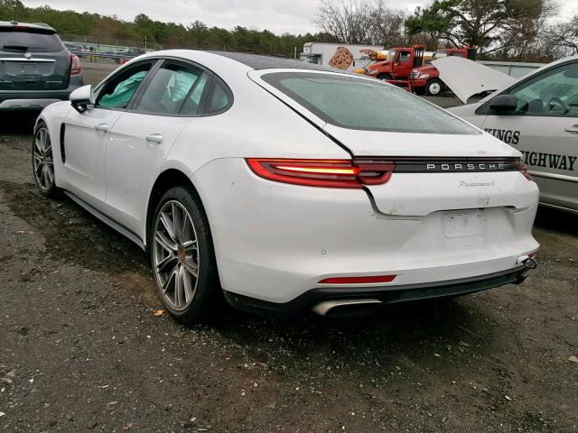 WP0AA2A70JL101080 - 2018 PORSCHE PANAMERA 2 WHITE photo 3