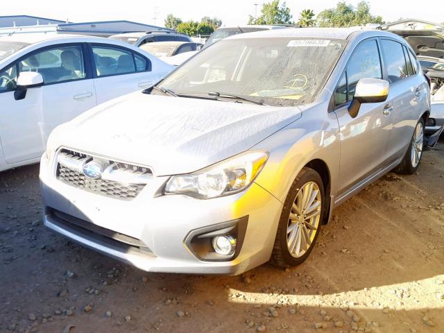 JF1GPAH66D2814484 - 2013 SUBARU IMPREZA LI SILVER photo 2