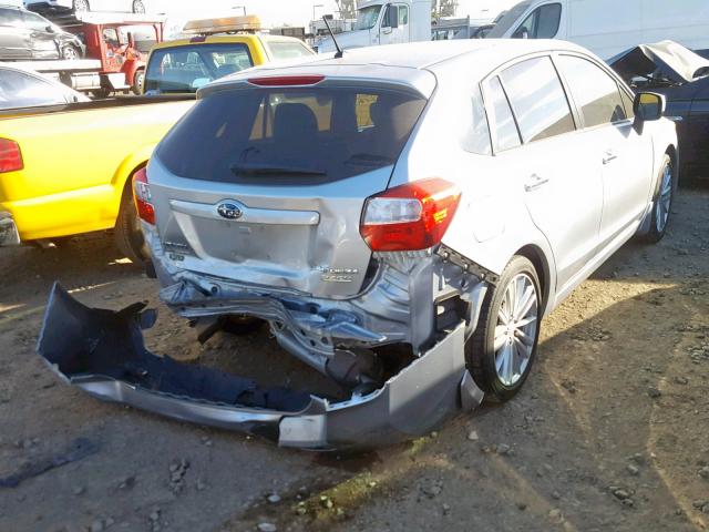 JF1GPAH66D2814484 - 2013 SUBARU IMPREZA LI SILVER photo 4