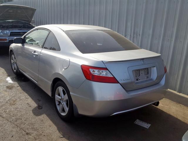 2HGFG12856H576543 - 2006 HONDA CIVIC EX SILVER photo 3