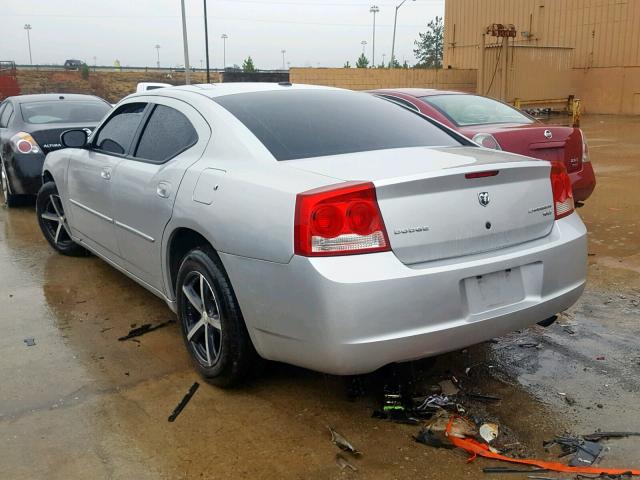 2B3CA3CV8AH311712 - 2010 DODGE CHARGER SX SILVER photo 3