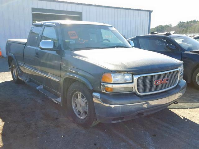 2GTEC19T111191417 - 2001 GMC NEW SIERRA SILVER photo 1