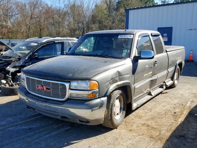 2GTEC19T111191417 - 2001 GMC NEW SIERRA SILVER photo 2