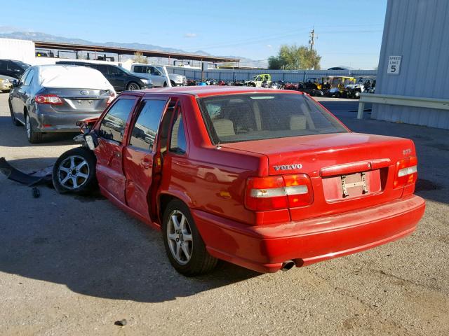 YV1LS55A1X1589306 - 1999 VOLVO S70 RED photo 3