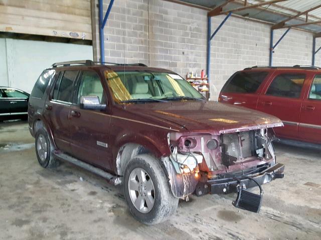 1FMEU75E86UB74743 - 2006 FORD EXPLORER L MAROON photo 1