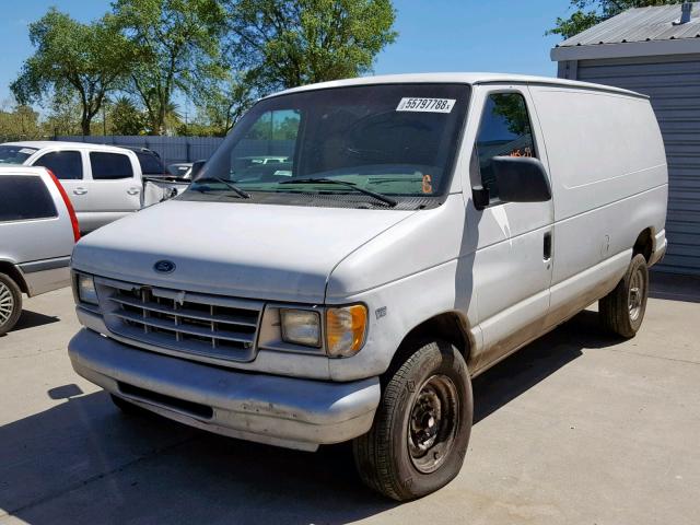 1FTSE34L2XHA29186 - 1999 FORD ECONOLINE WHITE photo 2