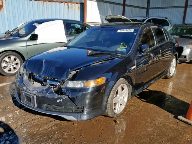 19UUA66276A026657 - 2006 ACURA 3.2TL BLACK photo 2