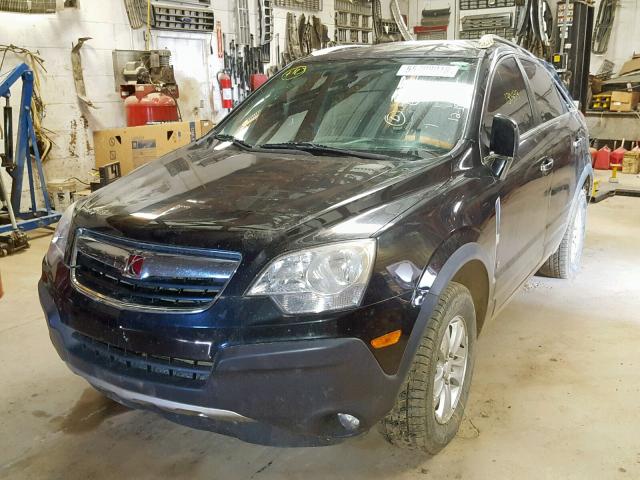 3GSCL33P68S655951 - 2008 SATURN VUE XE BLACK photo 2