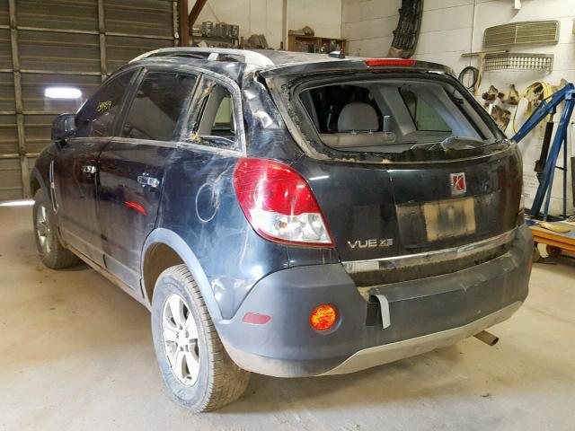 3GSCL33P68S655951 - 2008 SATURN VUE XE BLACK photo 3