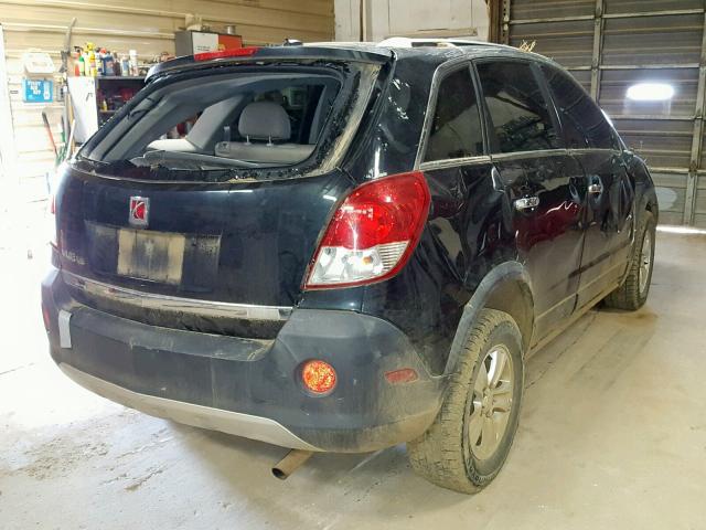 3GSCL33P68S655951 - 2008 SATURN VUE XE BLACK photo 4