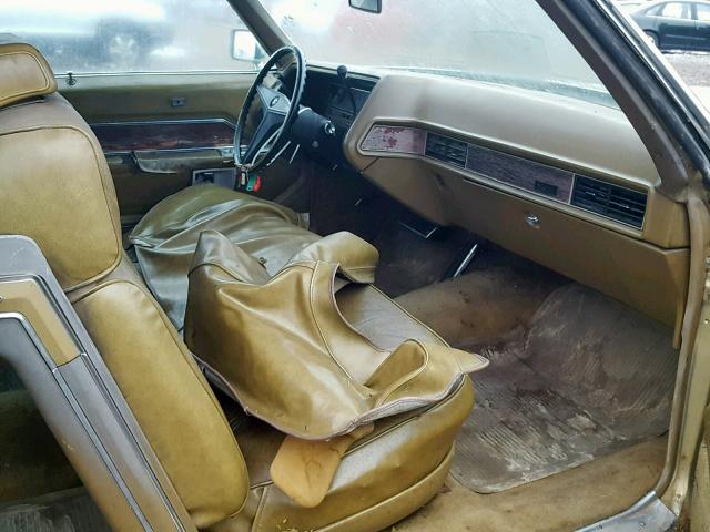 H14500754 - 1969 CADILLAC FLEETWOOD GOLD photo 5