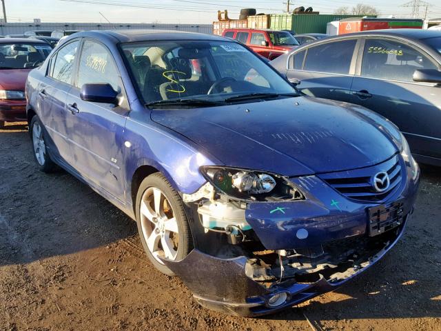 JM1BK323451254548 - 2005 MAZDA 3 S PURPLE photo 1