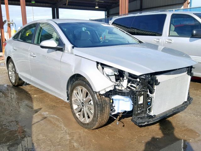 5NPE34AF2HH549947 - 2017 HYUNDAI SONATA SPO SILVER photo 1