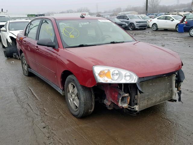 1G1ZT54845F311522 - 2005 CHEVROLET MALIBU LS მუქწითელი ფოტო 1