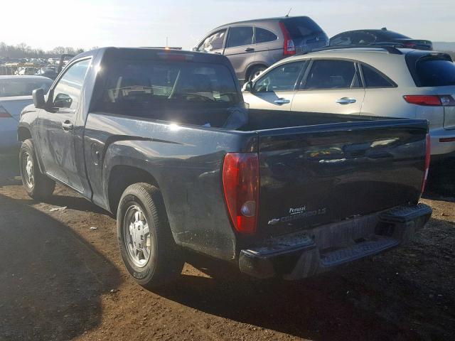 1GCCS24E288209827 - 2008 CHEVROLET COLORADO L BLACK photo 3