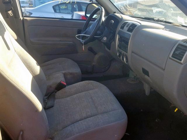 1GCCS24E288209827 - 2008 CHEVROLET COLORADO L BLACK photo 5