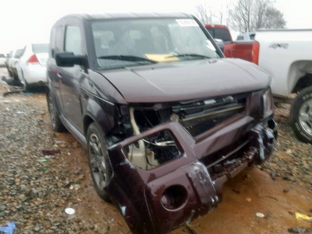 5J6YH18968L016017 - 2008 HONDA ELEMENT SC BURGUNDY photo 1