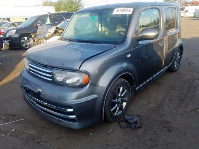 JN8AZ28R99T112420 - 2009 NISSAN CUBE BASE CHARCOAL photo 2