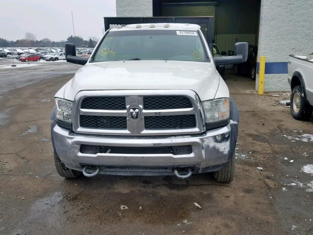 3C7WRLEL9FG660291 - 2015 RAM 4500 WHITE photo 10