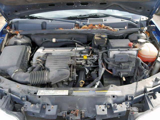 1G8AN12F34Z101400 - 2004 SATURN ION LEVEL BLUE photo 7