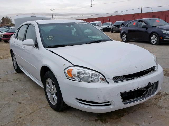 2G1WA5E33F1143330 - 2015 CHEVROLET IMPALA LIM WHITE photo 1