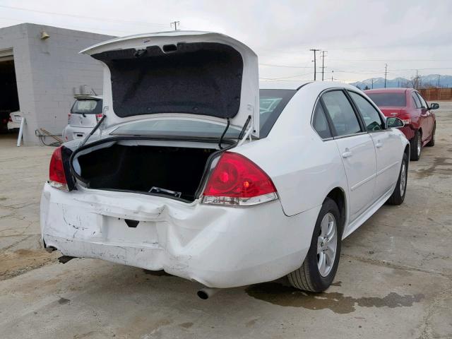 2G1WA5E33F1143330 - 2015 CHEVROLET IMPALA LIM WHITE photo 4