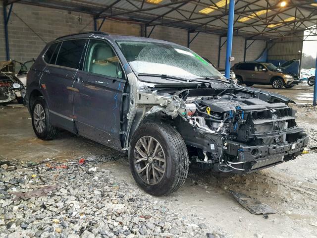 3VV3B7AX8JM194398 - 2018 VOLKSWAGEN TIGUAN SE GRAY photo 1