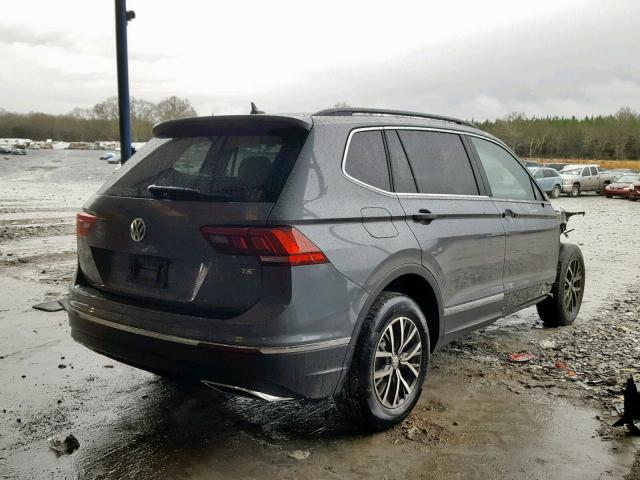 3VV3B7AX8JM194398 - 2018 VOLKSWAGEN TIGUAN SE GRAY photo 4