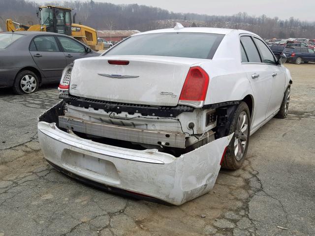 2C3CCAKG5HH566767 - 2017 CHRYSLER 300C WHITE photo 4