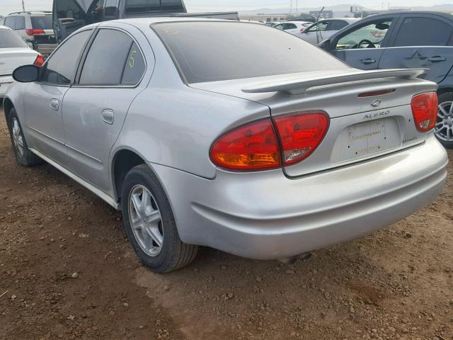 1G3NL52F43C269388 - 2003 OLDSMOBILE ALERO GL SILVER photo 3