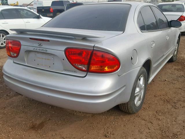 1G3NL52F43C269388 - 2003 OLDSMOBILE ALERO GL SILVER photo 4