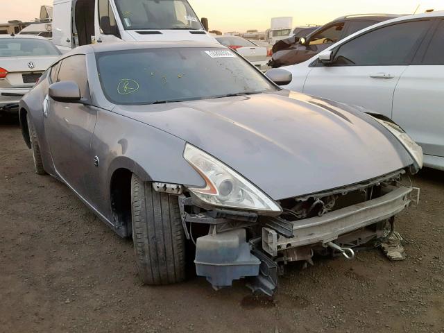 JN1AZ44E39M405253 - 2009 NISSAN 370Z SILVER photo 1