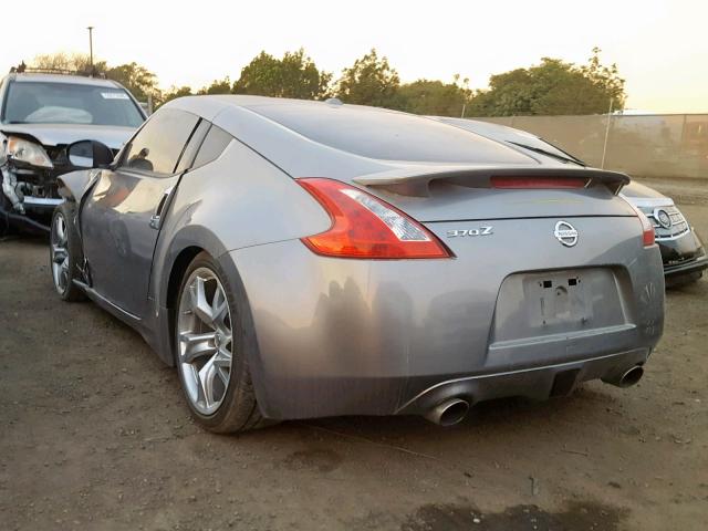 JN1AZ44E39M405253 - 2009 NISSAN 370Z SILVER photo 3